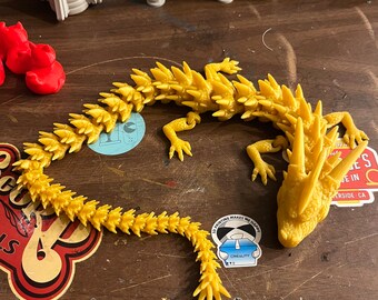 Articulating anime dragon