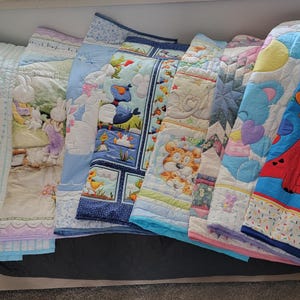 Assorted Baby Quilts (hand quilted)