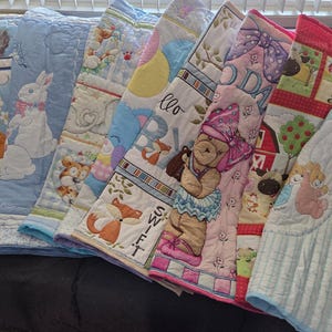 Assorted Baby Quilts (hand quilted)