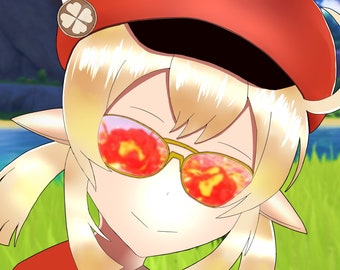 Genshin - Klee explosión Poster Print