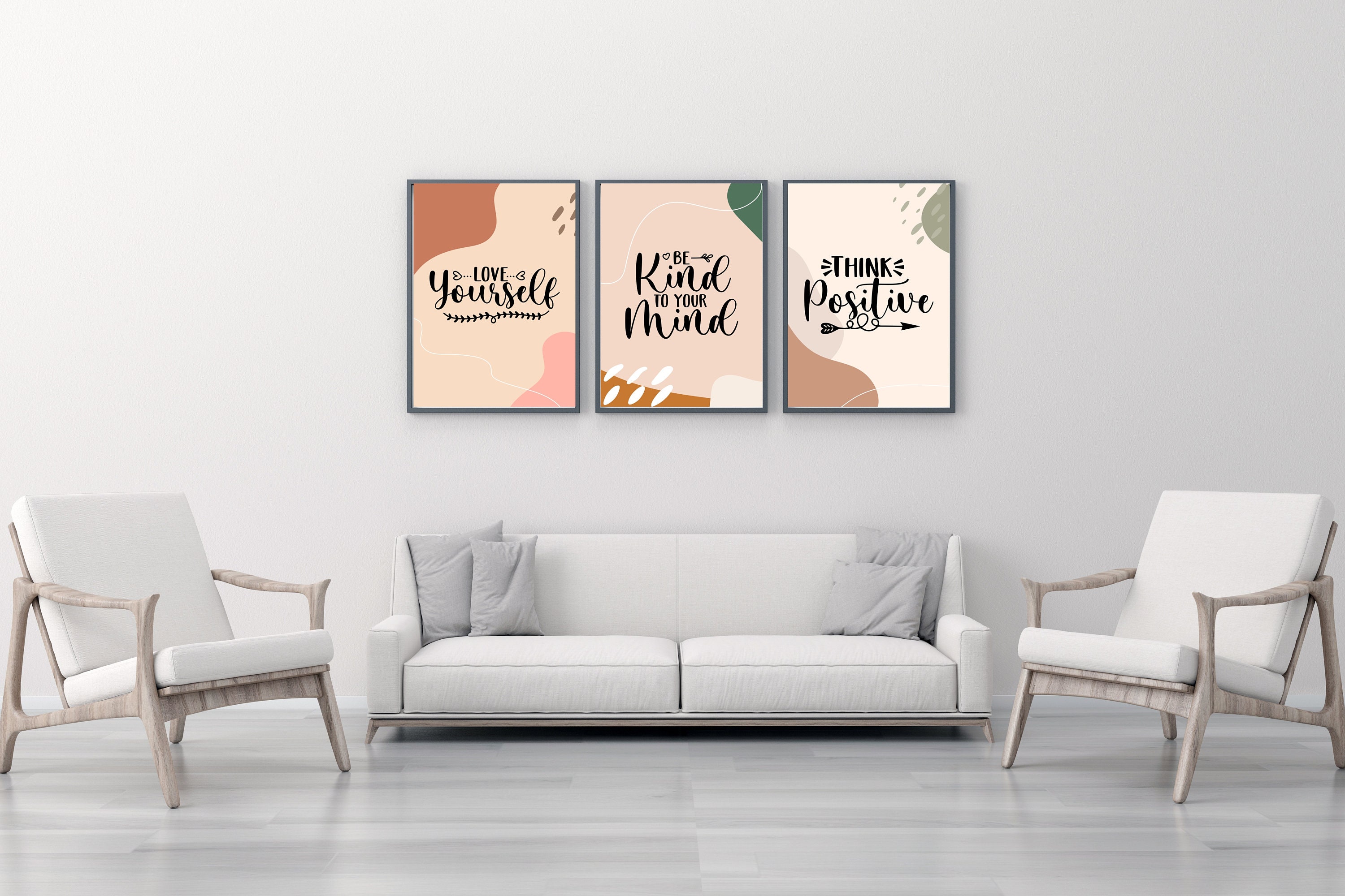 Mental Health Art Therapist Office Art Printable Art Etsy
