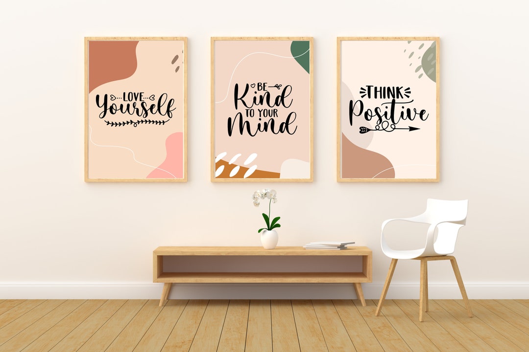 Mental Health Art Therapist Office Art Printable Art Etsy