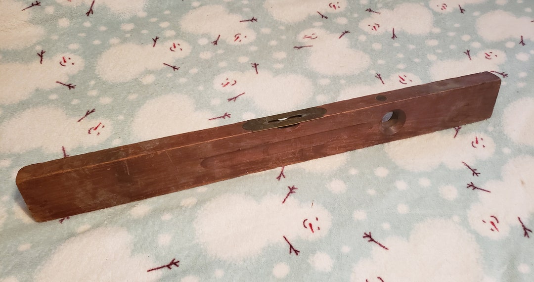 30 Inch Wood Carpenter's Level Antique Etsy