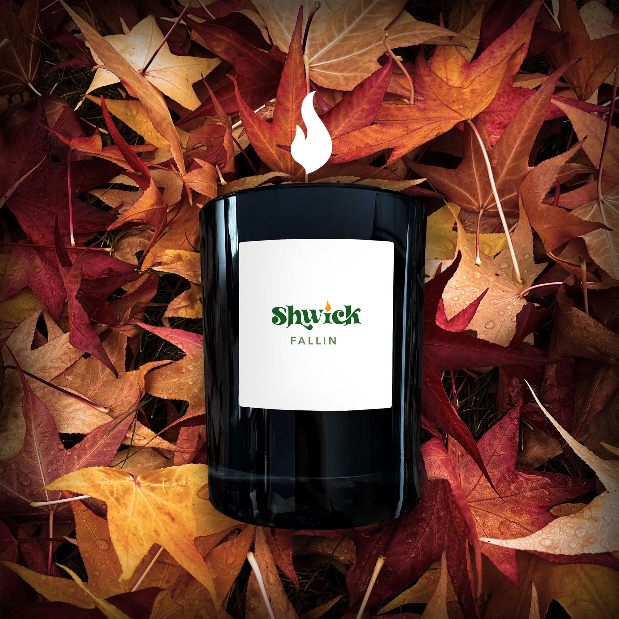 FALLIN Soy Candle Toxin Phthalates Paraben Free 10.5oz Etsy