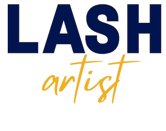 Pegatina personalizada de Lash Artist, pegatina de Lash Tech, pegatina de artista de pestañas multicolor, pegatina personalizable de artista de pestañas de vinilo, coloque en cualquier lugar calcomanía de pestañas