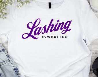 Lash Artist T-shirt, Abbigliamento per Lash Artist, Lash Apparel, Regalo per Lash Artists, Regalo per Lash Techs, Lash Artist Tee, Lash Tech Tee