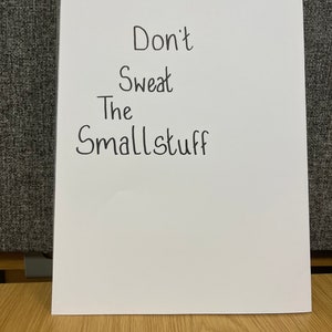Handgeschriebene inspirierende Zitate