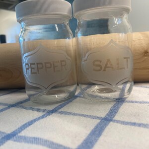 Custom Salt and Pepper Shakers