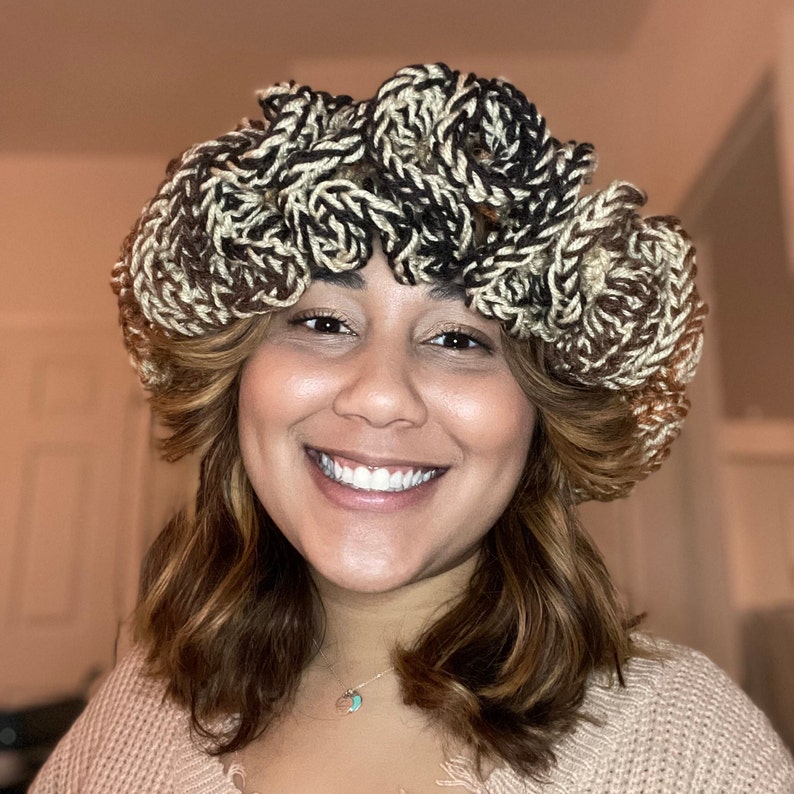Crochet Ruffle Hat PATTERN PDF Digital Download - Etsy