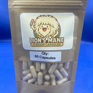 Capsule di criniera di leone 0,5 g (60 ct)