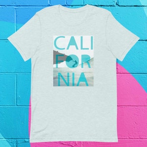 California Surf Unisex t-shirt,  California Surf t-shirt, Surf Graphic Shirt, Summer Tee, Beach Graphic Tee, Surf Shirt, (sizes run large)