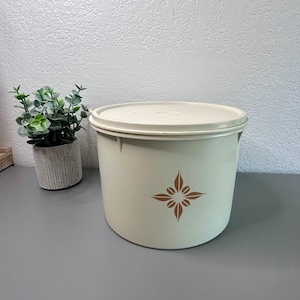 Vintage Tupperware Canister with lid