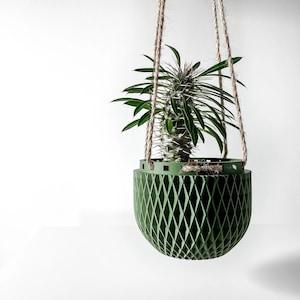 Hanging Planter The Dex – Modern Geometric Wall Planter, Indoor Hanging Plant Holder, Unique Design, Modern Home Decor, Succulent Planter