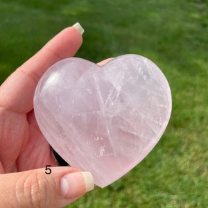 Rose Quartz Heart