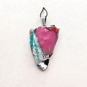 Graffiti Spray Paint Pendant - Jewelry made from Berlin Graffiti Walls