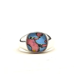 Unique Berlin Graffiti Signet Ring - Jewelery made from Berlin Mauerpark Wall