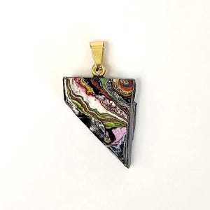 Unique Berlin Graffiti Pendant - Jewelery made from Berlin Mauerpark Graffiti Wall