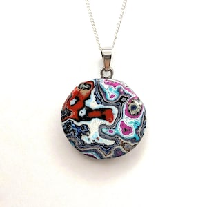 Unique Berlin Graffiti Pendant - Jewelery made from Berlin Mauerpark Graffiti Wall