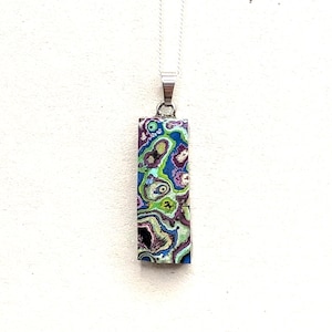 Unique Berlin Graffiti Pendant - Jewelery made from Berlin Mauerpark Graffiti Wall