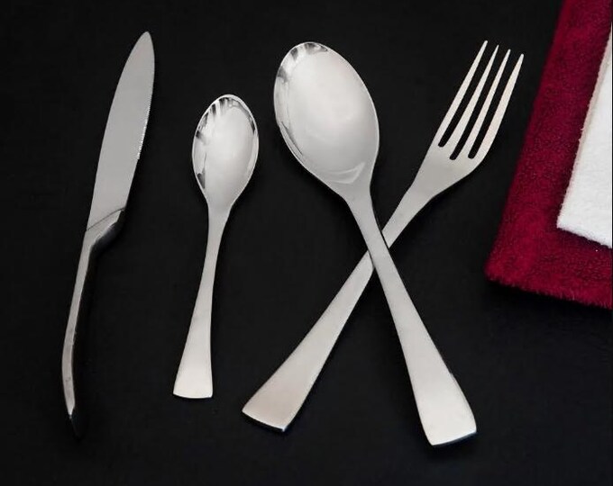 24-Piece Vintage Tea Party Set - Elegant Silverplate Flatware, Rustic Antique Spoons & Forks, Mid-Century Serving Utensils Wedding Gifts