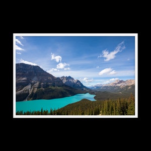 Peyto Lake Viewpoint Banff National Park