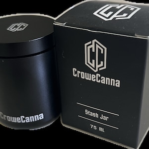 CroweCanna Barattolo antiodore in metallo piccolo da 75 ml