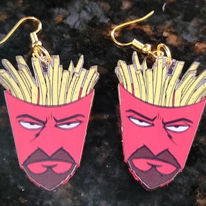 Aqua Teen Hunger Force Frylock Earrings
