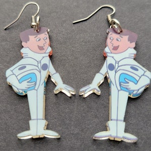 Major Nelson I Dream of Jeannie Earrings