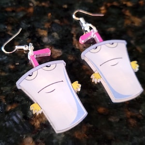 Aqua Teen Hunger Force Master Shake Earrings