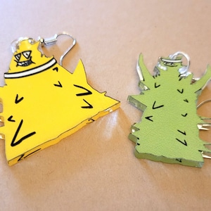 Aqua Teen Hunger Force Plutonians Earrings