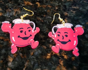 Kool-Aid-Mann-Ohrringe