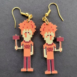 The IT Crowd Roy Earrings