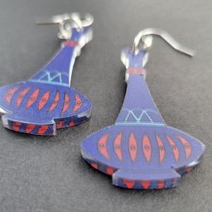 Jeannie&#39;s Bottle I Dream of Jeannie Earrings