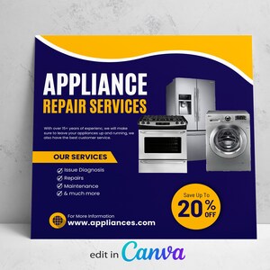 Appliance Repair Flyer Template