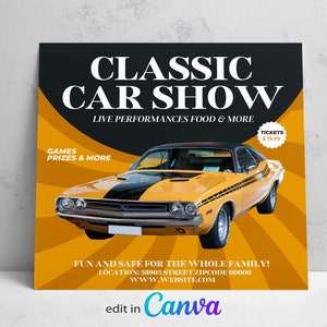Car show Flyer Template