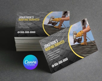 Modello di biglietto da visita per copertura