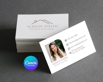 Interior Designer Business Card Template