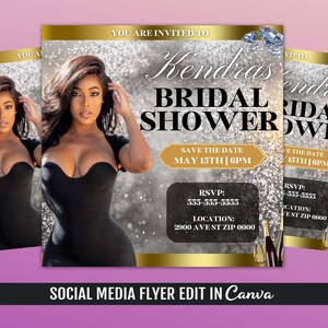 Bridal Shower Flyer Template