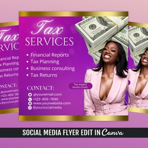 Tax Services Flyer Template