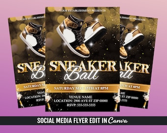 Sneaker Ball Flyer Template