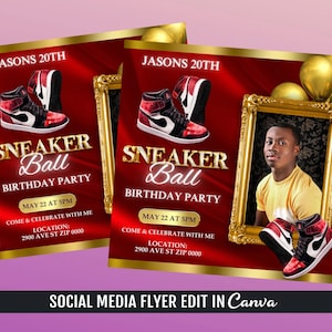 Sneaker Ball flyer