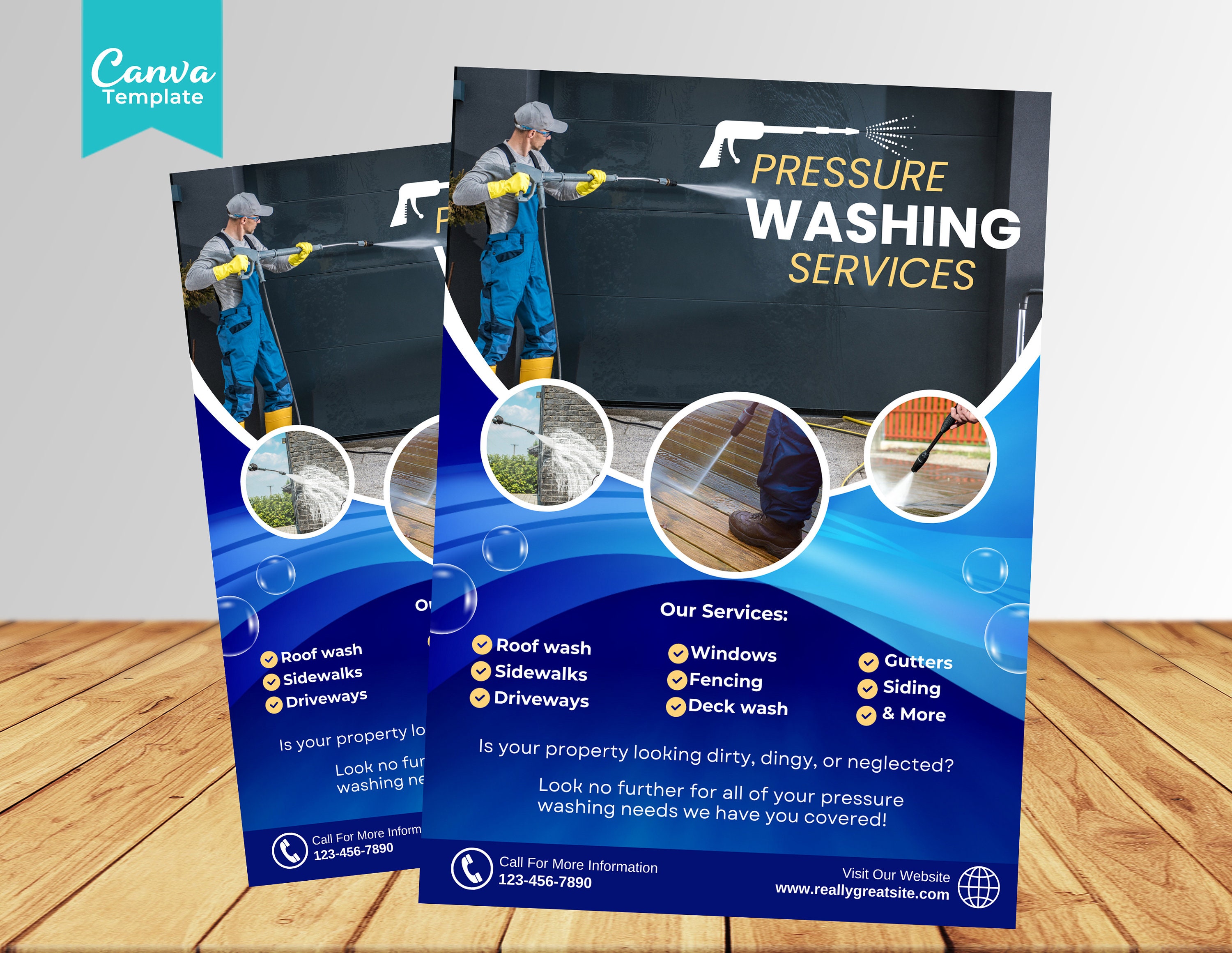 Power Washing Flyer Template Pressure Washing Flyer Etsy Power Washing Flyer Template Pressure Washing Flyer Etsy