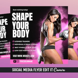 Fitness Flyer Template