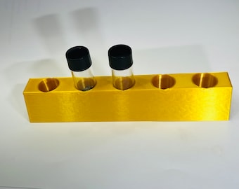15 mm Diameter 5 Test Tube Vial Holding Storage Stand