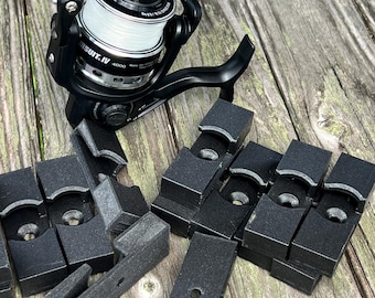 Fishing Reel Mount Set (x15), Fits most 3K-10K Spinning Reels