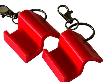 Universal Phone Stand - Set Of Two (x2)  With Key Ring Chains