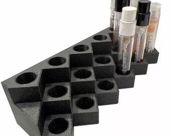 Perfume Sample Organizer Holds 17 Vials