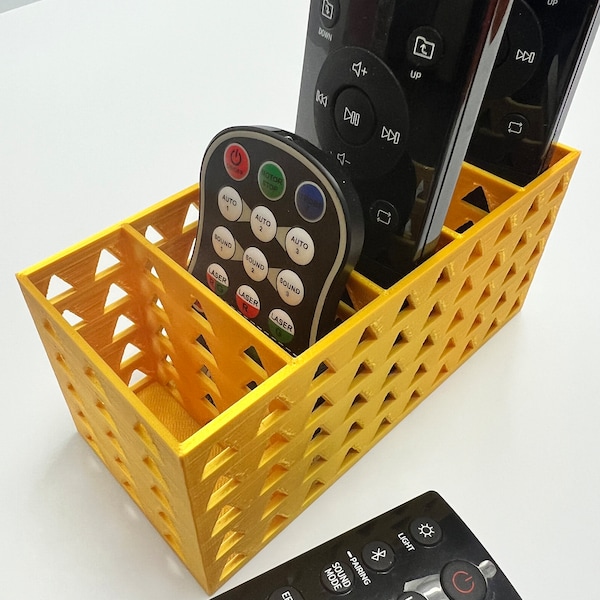 Remote Control Holder Etsy