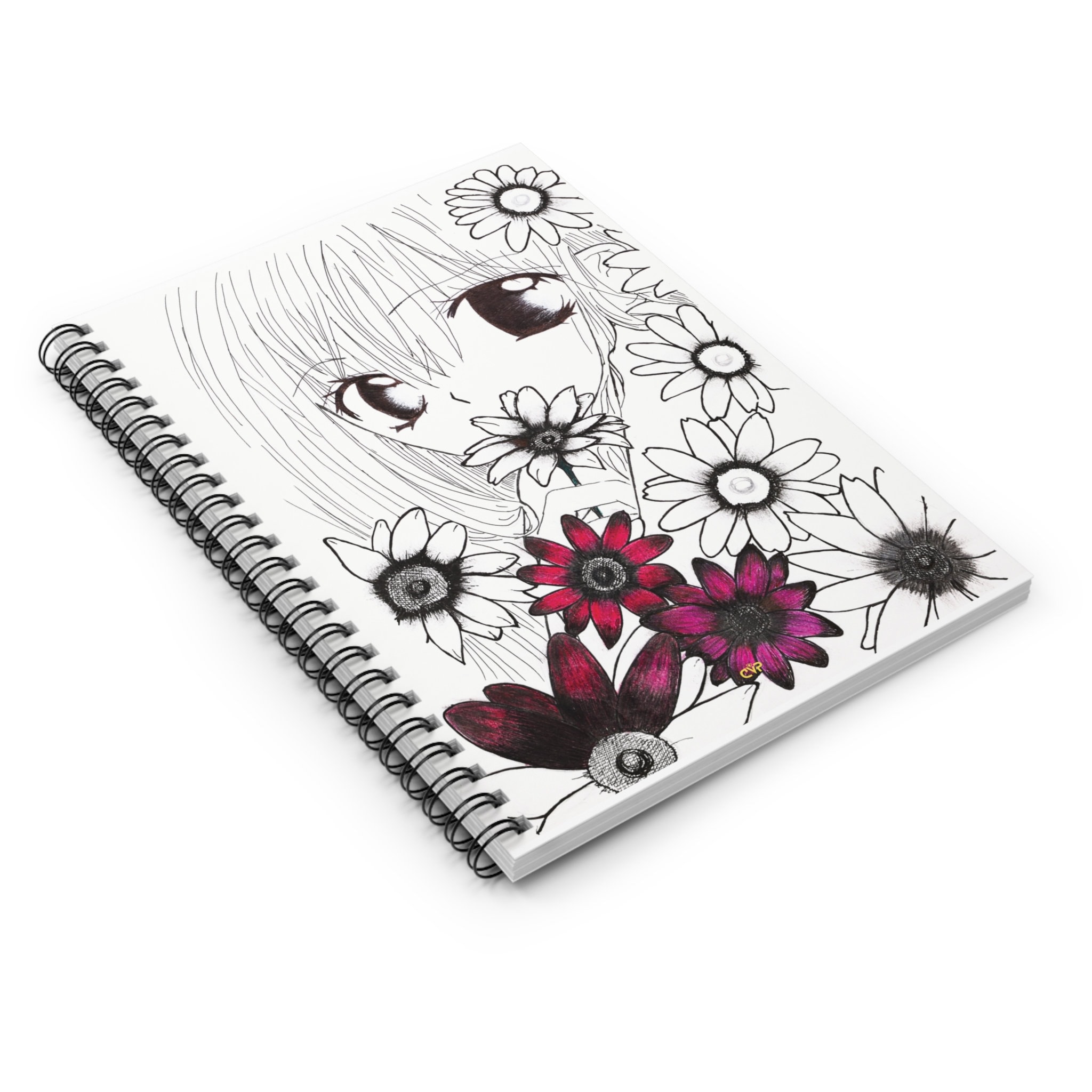 Anime & Manga Art Notebook: 100+ Sheets - 12accwj