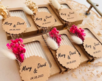 Guest Favor Soap, Wedding Guest Favor, Personalized Soap, Hand Soap, Dried Flower, Personalized Favors